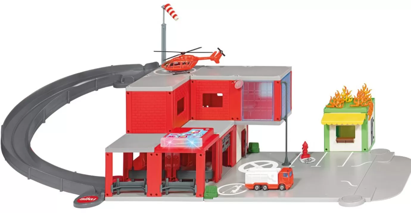 Accessoires | Brandweer & Redding>Siku Brandweerkazerne