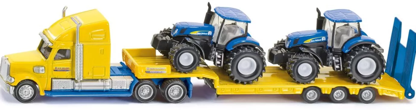 Transport | Tractoren>Siku Vrachtwagen met New Holland tractoren